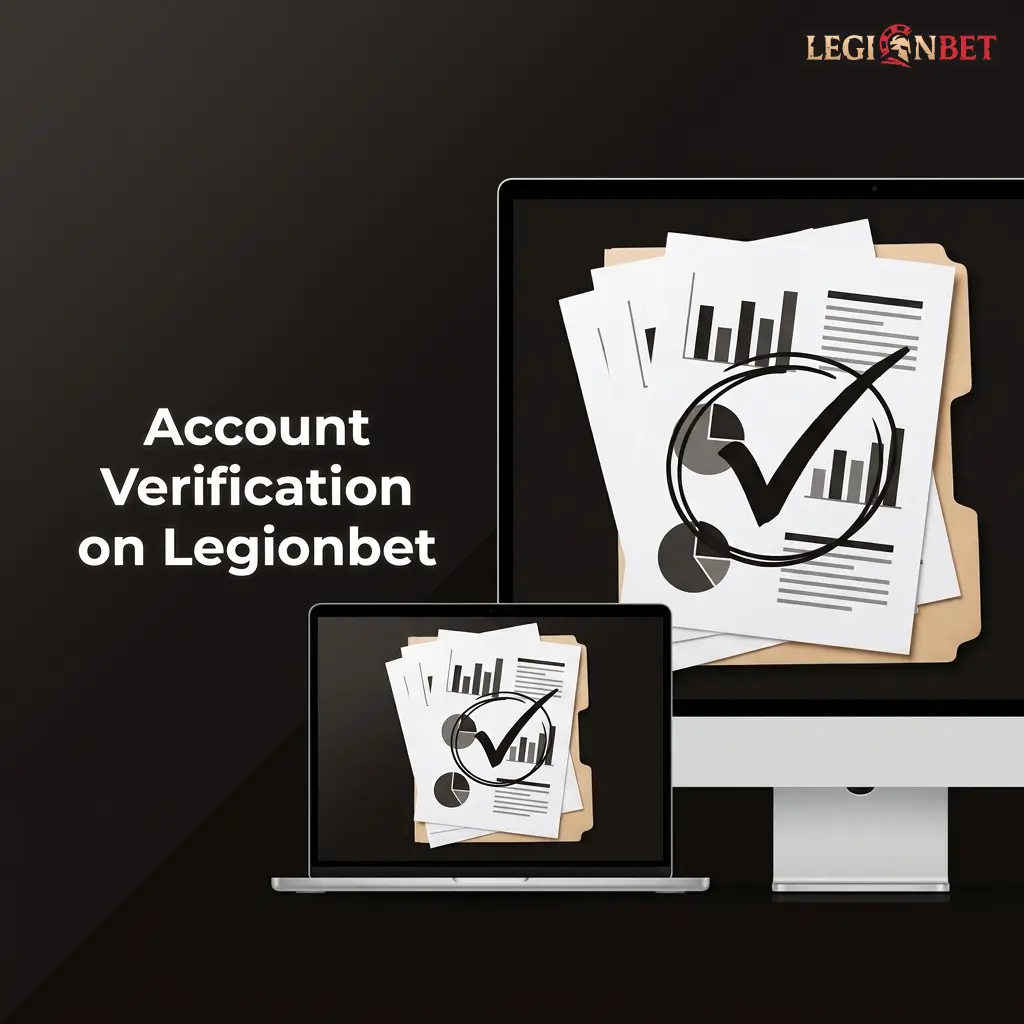 Legionbet account verification process showing KYC steps for identity and address document submission in the UK