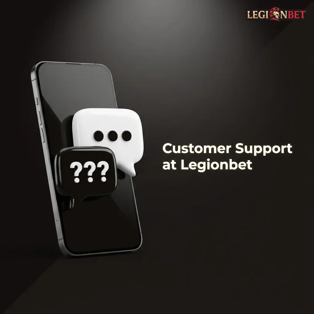 Legionbet customer support channels including live chat, email support, and help centre for withdrawal assistance