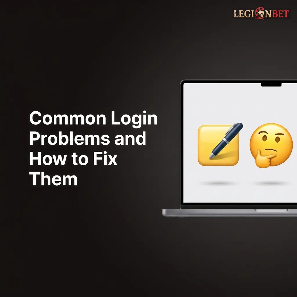Troubleshooting table listing common login problems and step-by-step solutions for account access issues