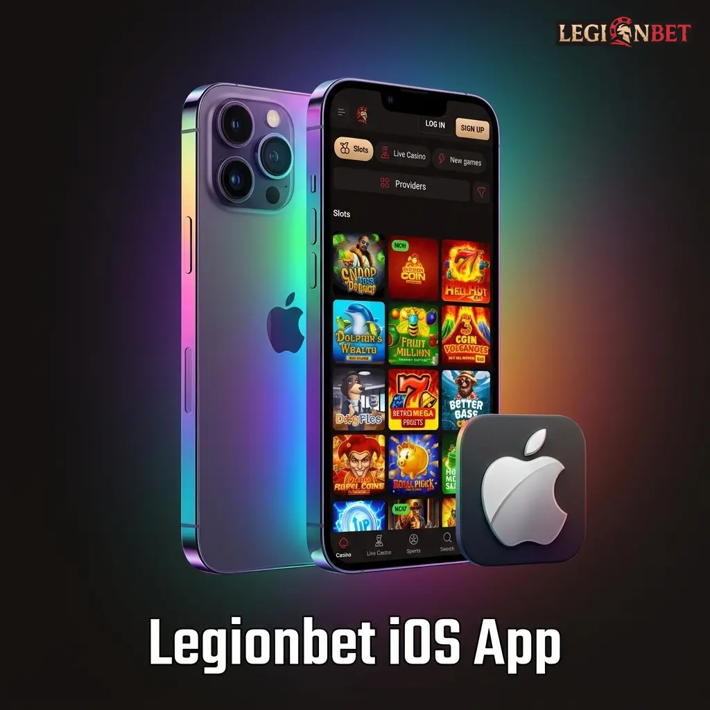 Legionbet iOS app guide showing Safari browser shortcut setup on iPhone and iPad for quick home screen access