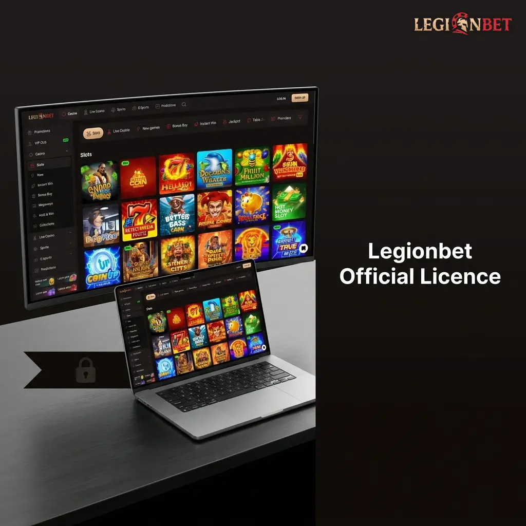 Legionbet official Curaçao eGaming licence No. 365/JAZ authorising online sports betting and casino services