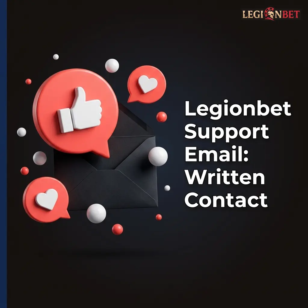 Legionbet email support contact form for written queries, complaints, and document submission with 24–48 hour response time