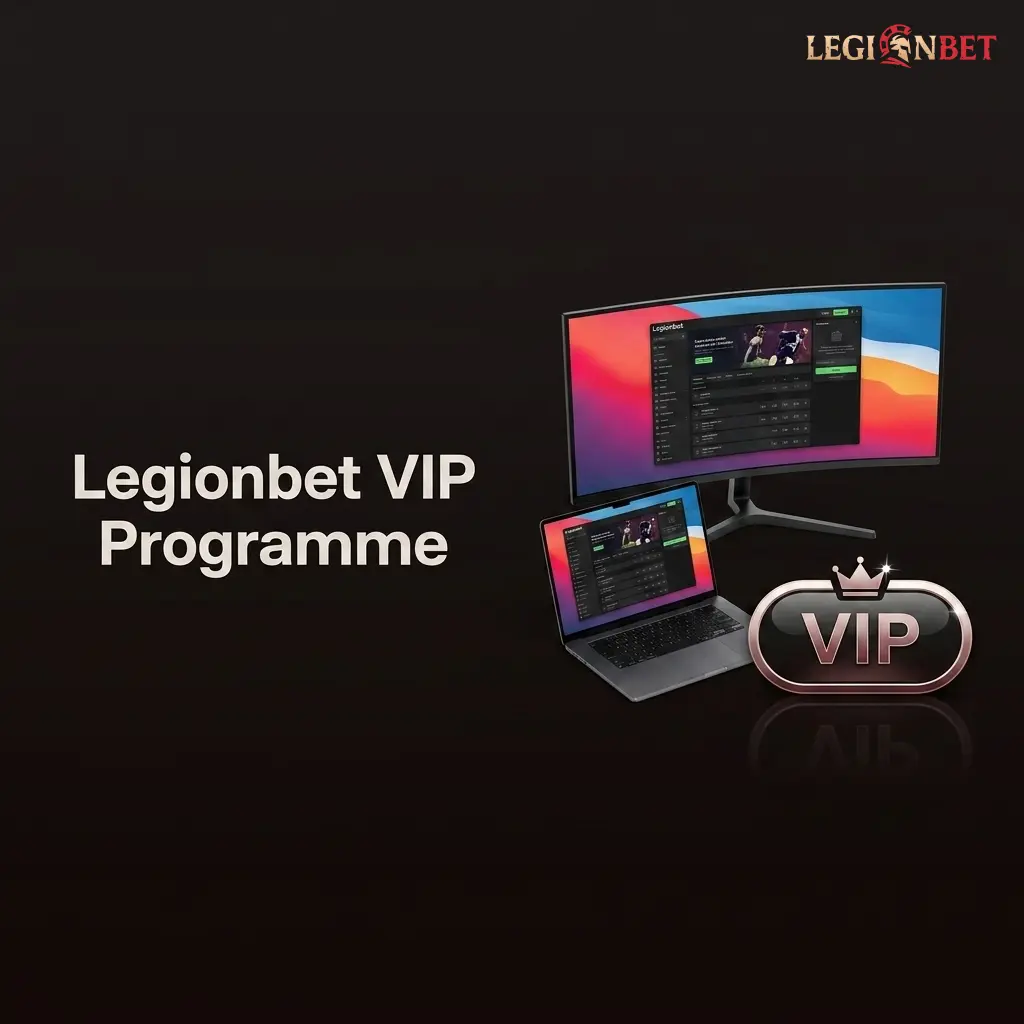 Legionbet VIP Programme tiers offering loyalty points, higher withdrawal limits, account management and exclusive reload bonuses