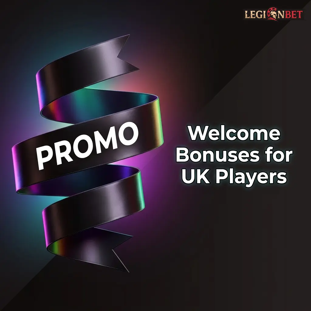 Legionbet three-stage welcome bonus package for new UK players with promo codes and 35x wagering requirements