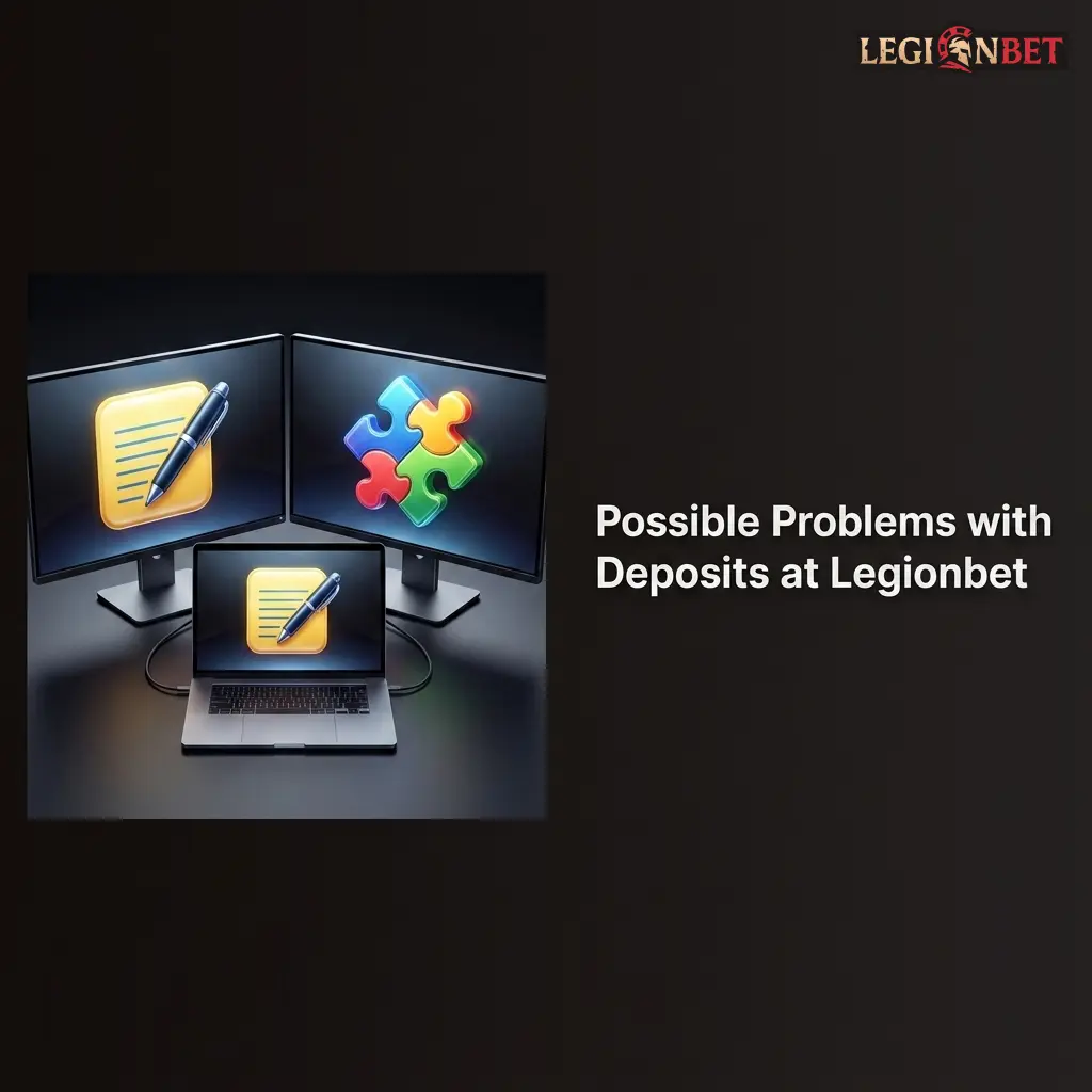 Legionbet deposit problems including declined cards, crypto delays, minimum amounts, promo codes, and KYC verification issues
