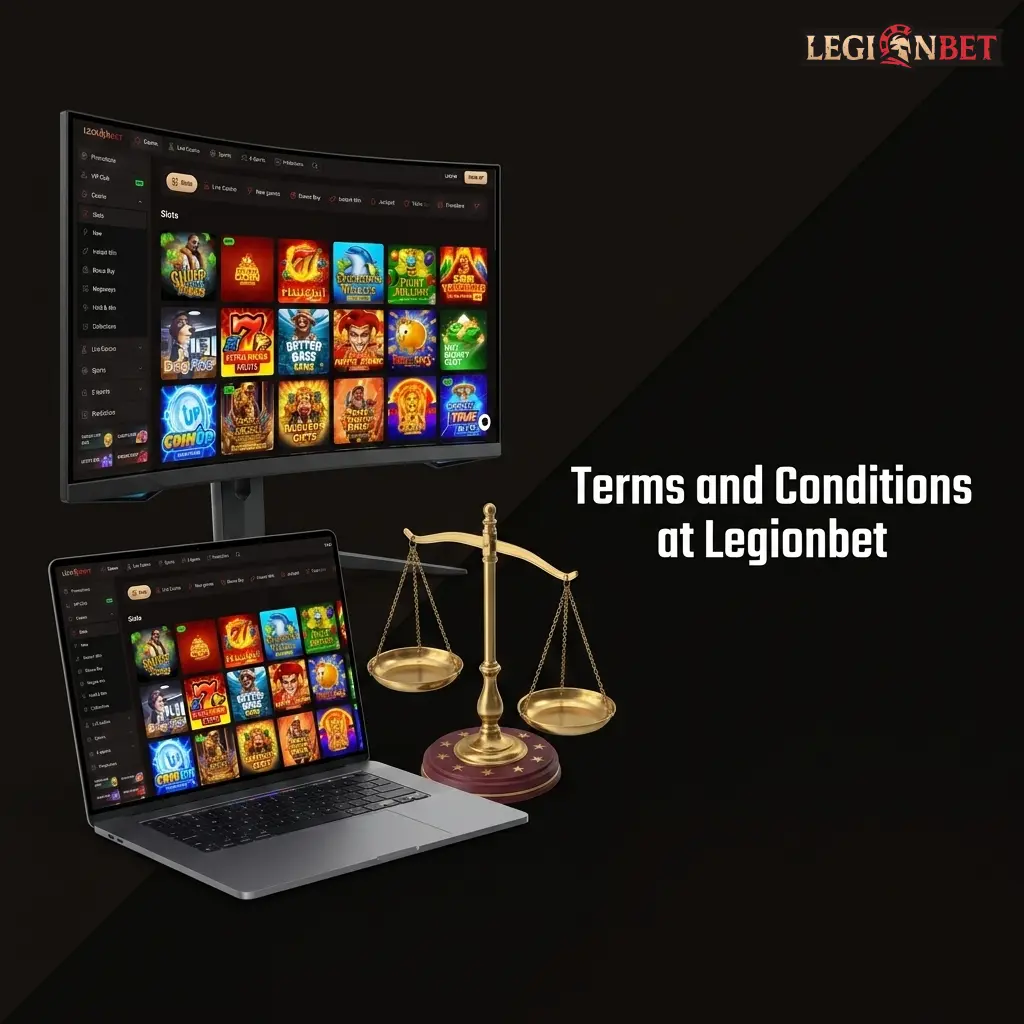 Legionbet terms and conditions covering age limits, account rules, bonus wagering, KYC verification, and bet void policy