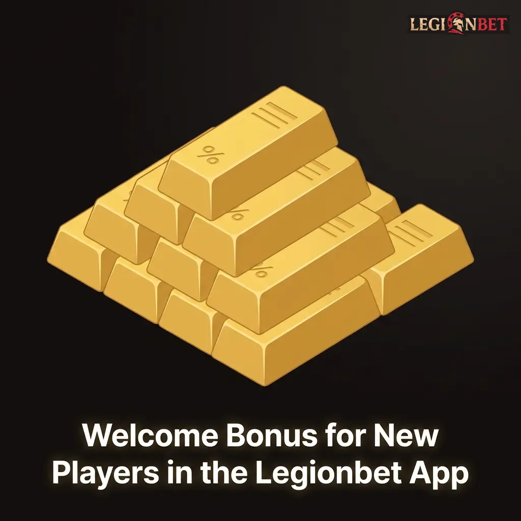 Legionbet app welcome bonus showing 250% sports match up to EUR 3,000 and 300% free spins for new players